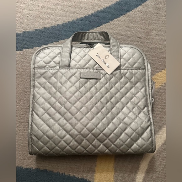 Vera Bradley Handbags - NWT Vera Bradley Metallic Silver Travel Organizer